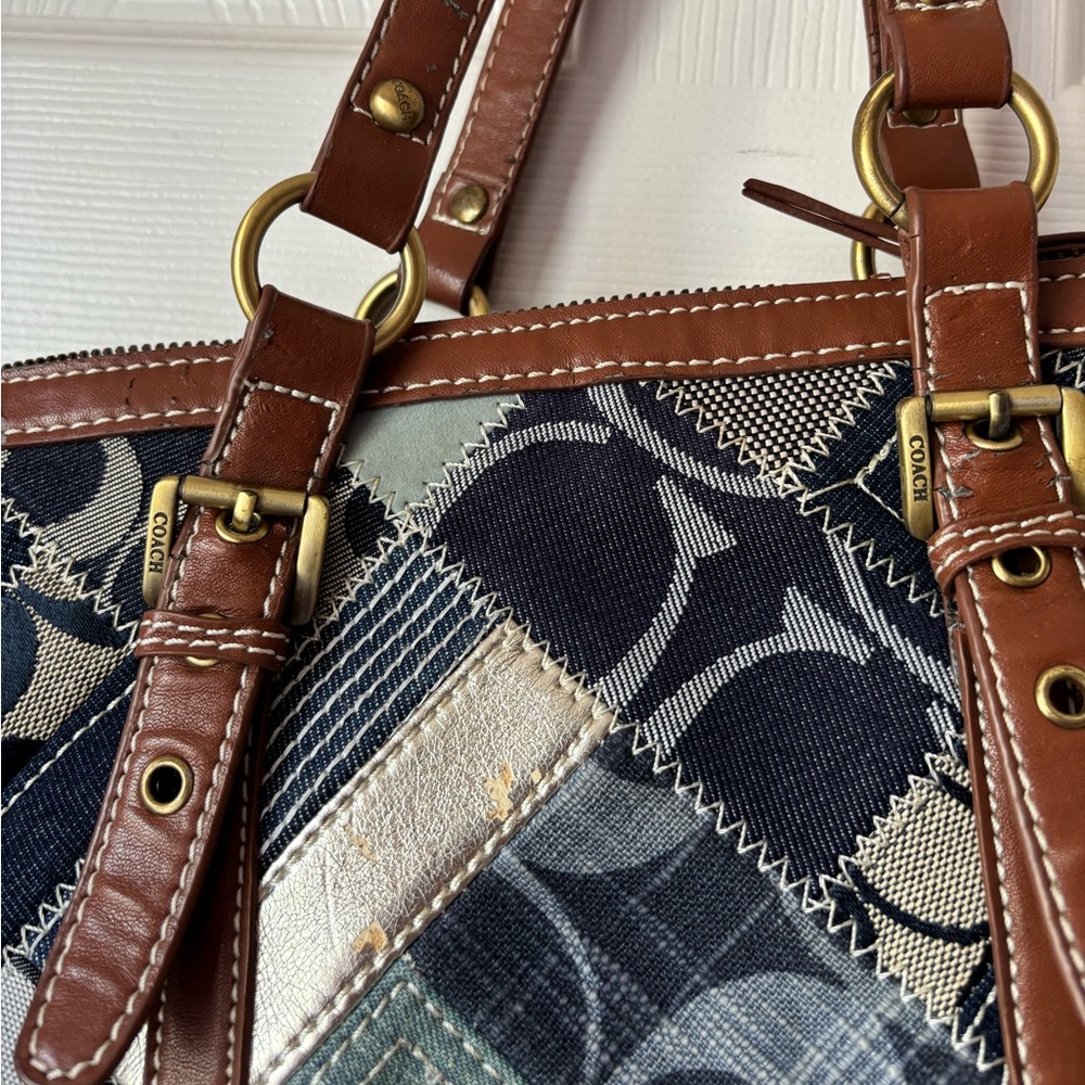 Coach patchwork purse - Picture 3 of 11